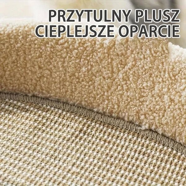 Slashnap™ Drapak-legowisko Dla Kota W Kształcie Sofy