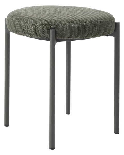 Metalowy stołek w kolorze khaki Pelican – Unique Furniture