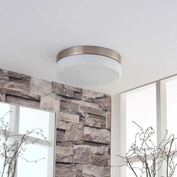 Lampa sufitowa Amilia Lindby, możliwość ściemniania, łazienka, metal, nowoczesny