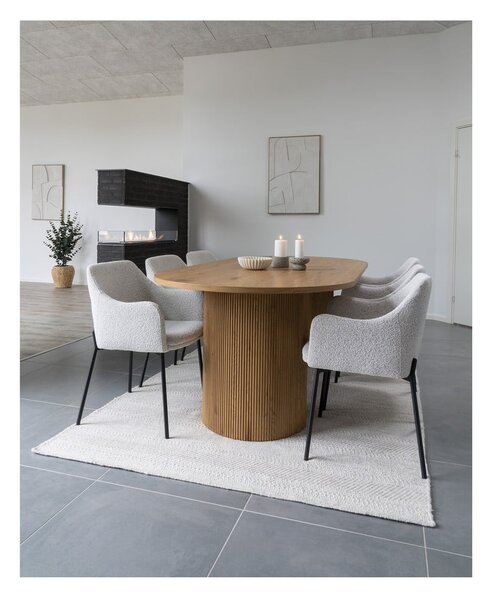 Stół w dekorze topoli 100x210 cm Boavista – House Nordic