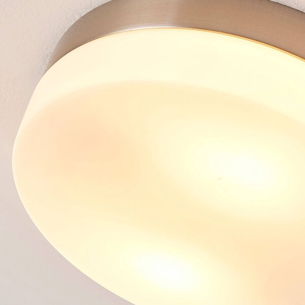 Lampa sufitowa Amilia Lindby, możliwość ściemniania, łazienka, metal, nowoczesny