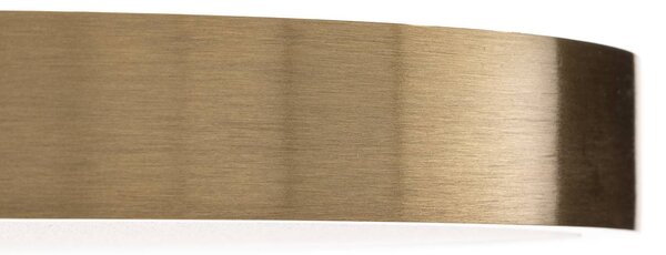 ORION Lampa sufitowa LED Bully, mosiężny / złoty, salon / jadalnia, aluminium, nowoczesny