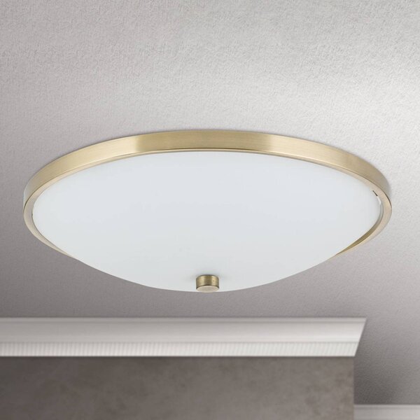 ORION Lampa sufitowa TALYA, możliwość ściemniania, brązowy / mosiężny, salon / jadalnia, metal, antyczny
