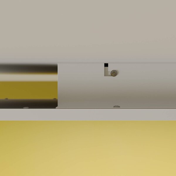 Lampa sufitowa LED Luay Lindby, możliwość ściemniania, biały / opal, kuchnia, tworzywo sztuczne, nowoczesny