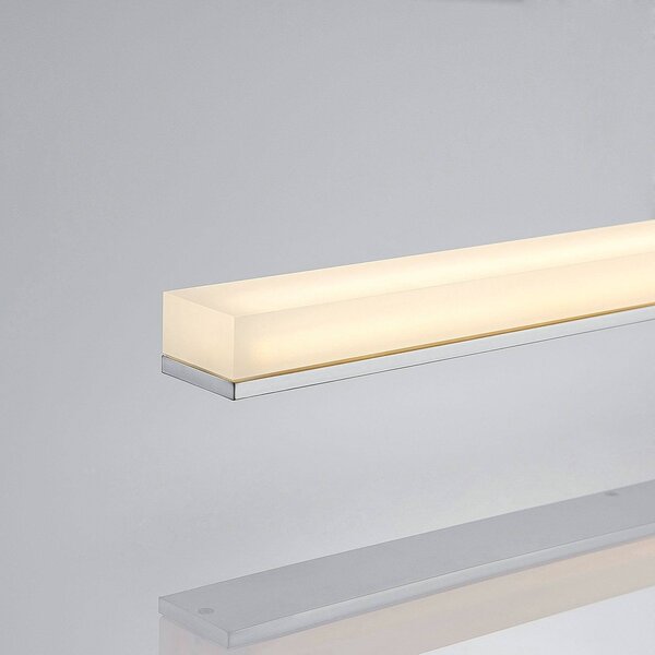 Lampa sufitowa Levke Lindby, możliwość ściemniania, chromowy / srebrny, łazienka, tworzywo sztuczne, nowoczesny