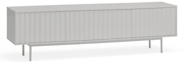Szara szafka pod TV 180x52 cm Sierra – Teulat