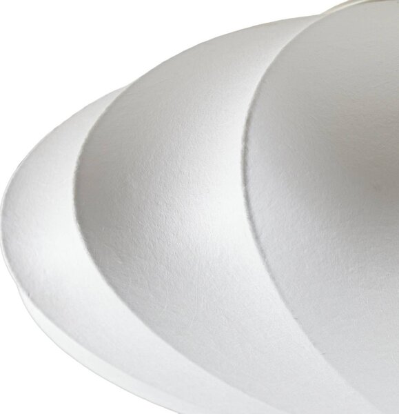 Lampa sufitowa Cliffort NOLA, możliwość ściemniania, biały / opal, salon / jadalnia, tkanina / materiał / jedwab, skandynawski