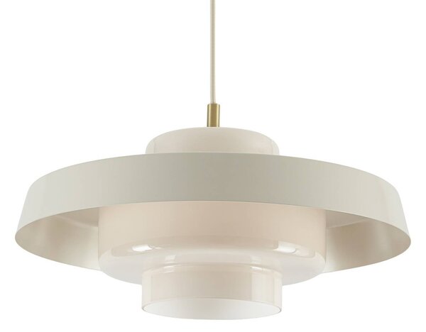 Lampa wisząca Rico NOLA, kremowy / amber, salon / jadalnia, metal, design