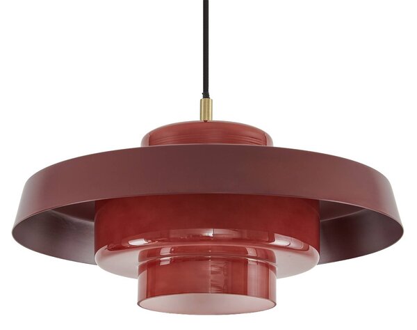Lampa wisząca Rico NOLA, czerwony, salon / jadalnia, metal, design