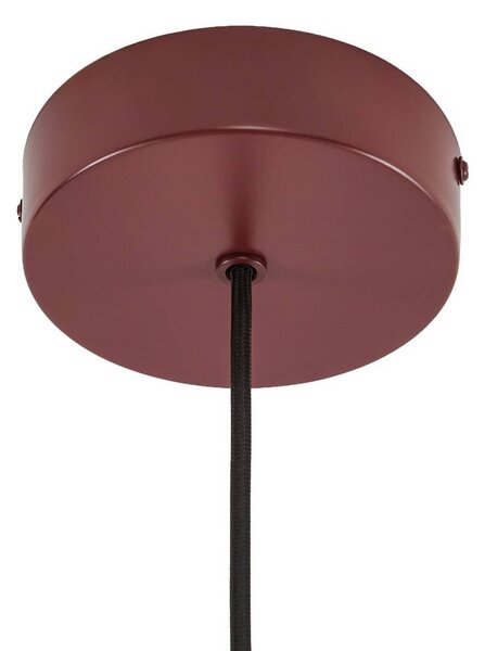 Lampa wisząca Rico NOLA, czerwony, salon / jadalnia, metal, design