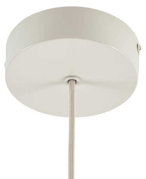 Lampa wisząca Rico NOLA, kremowy / amber, salon / jadalnia, metal, design