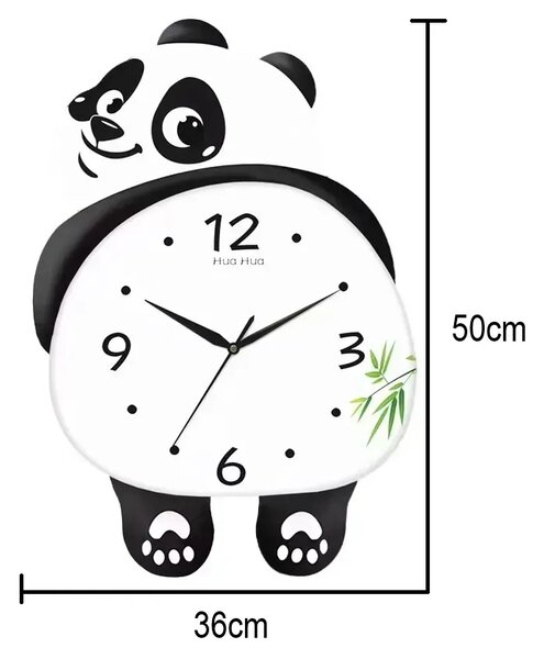 Zegar ścienny Led Z Tańczącą Pandą Pandatime™