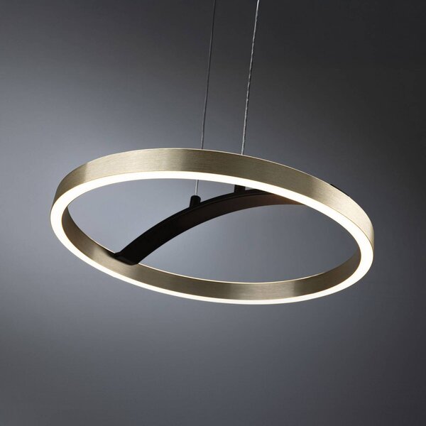 Paulmann Lampa wisząca Melira, możliwość ściemniania, czarny, salon / jadalnia, metal, nowoczesny
