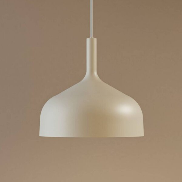 Paulmann Lampa wisząca Embla II, możliwość ściemniania, kremowy / amber, salon / jadalnia, metal, nowoczesny