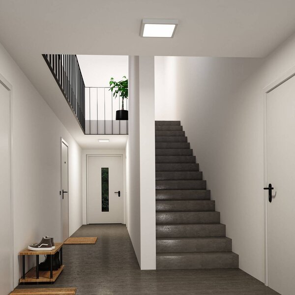 Paulmann Panel LED Abia 2, biały / opal, salon / jadalnia, tworzywo sztuczne, nowoczesny