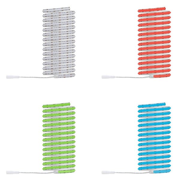 Paulmann SimpLED Full Line Taśma RGB 5 m Full-Line, możliwość ściemniania, biały / opal, salon / jadalnia, tworzywo sztuczne