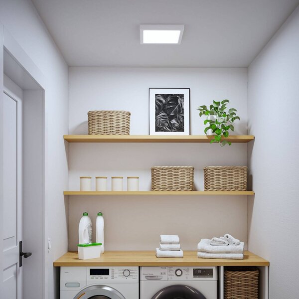 Paulmann Panel LED Abia 2, biały / opal, salon / jadalnia, tworzywo sztuczne, nowoczesny