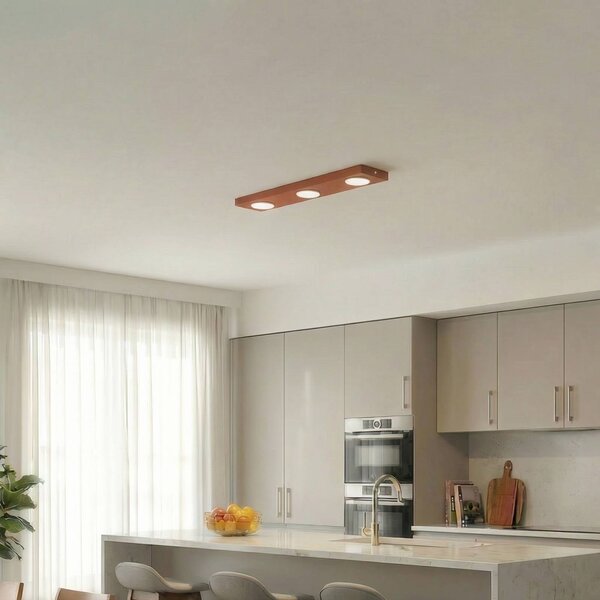 Lampa sufitowa Hero SIGMA, możliwość ściemniania, czerwony, przedpokój, metal, nowoczesny