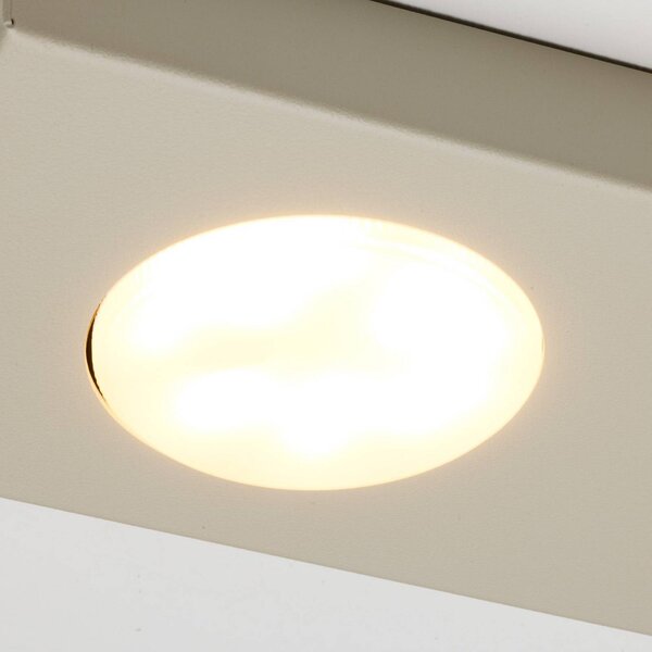 Lampa sufitowa Hero SIGMA, możliwość ściemniania, kremowy / amber, przedpokój, metal, nowoczesny