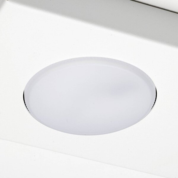 Lampa sufitowa Hero SIGMA, możliwość ściemniania, biały / opal, przedpokój, metal, nowoczesny