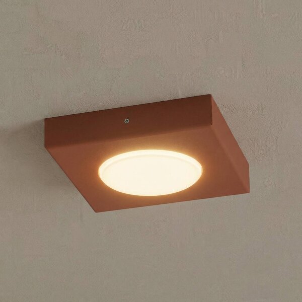 Lampa sufitowa Hero SIGMA, możliwość ściemniania, czerwony, przedpokój, metal, nowoczesny