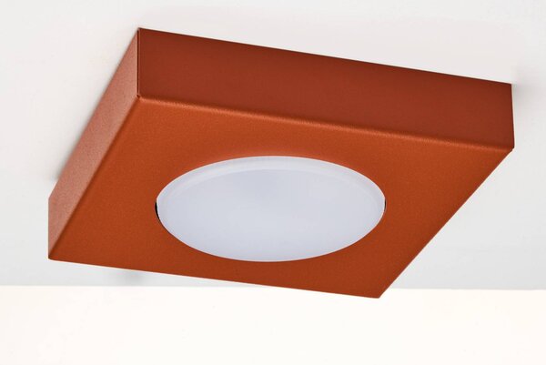 Lampa sufitowa Hero SIGMA, możliwość ściemniania, czerwony, przedpokój, metal, nowoczesny