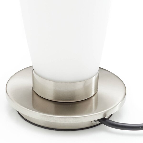 Paul Neuhaus Lampa stołowa LED Tyra, możliwość ściemniania, salon / jadalnia, szkło, nowoczesny
