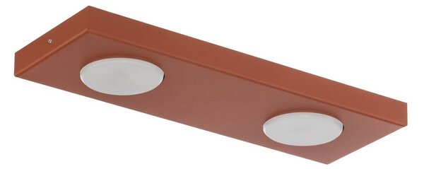 Lampa sufitowa Hero SIGMA, możliwość ściemniania, czerwony, przedpokój, metal, nowoczesny