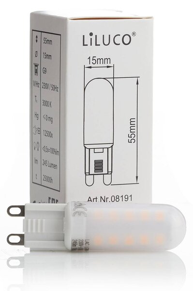 Paul Neuhaus Lampa stołowa LED Tyra, możliwość ściemniania, salon / jadalnia, szkło, nowoczesny