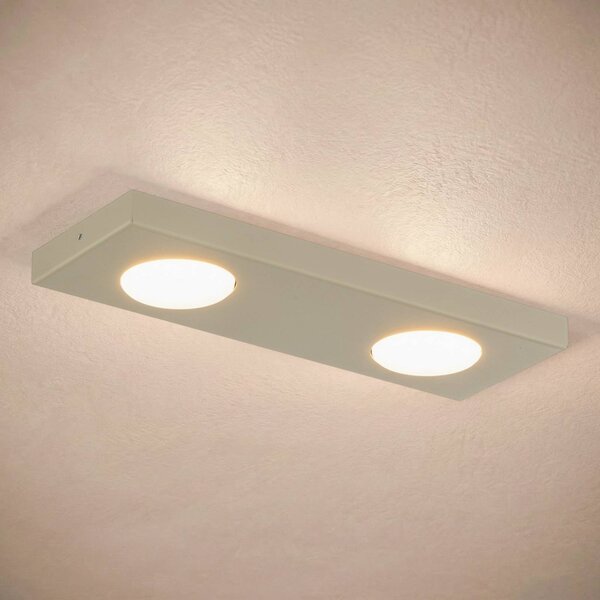 Lampa sufitowa Hero SIGMA, możliwość ściemniania, kremowy / amber, przedpokój, metal, nowoczesny