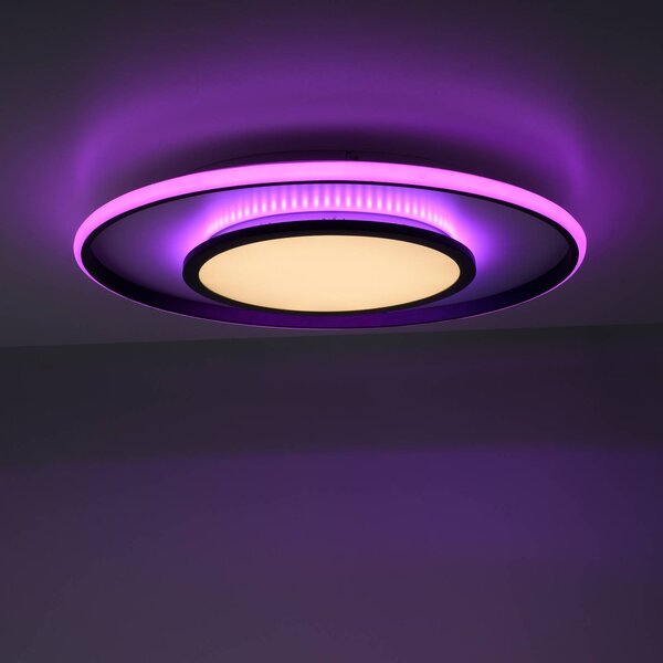 JUST LIGHT. Lampa sufitowa LED Arenda Ø 60cm, RGB/CCT