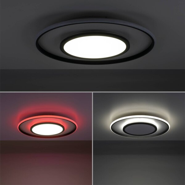 JUST LIGHT. Lampa sufitowa LED Arenda Ø 60cm, RGB/CCT