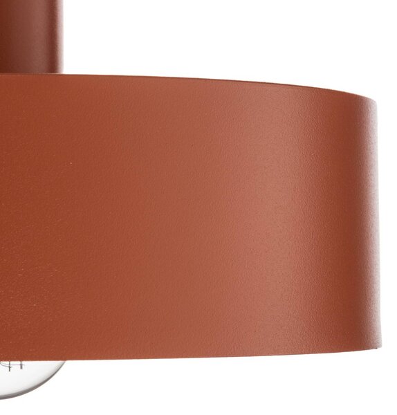 Lampa wisząca Vitrum round SIGMA, możliwość ściemniania, czerwony, salon / jadalnia, metal, nowoczesny