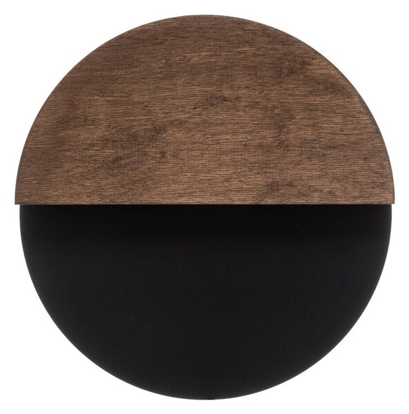 Kinkiet LED Luna S SIGMA, czarny, salon / jadalnia, metal, nowoczesny