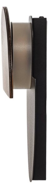 Kinkiet LED Luna S SIGMA, czarny, salon / jadalnia, metal, nowoczesny
