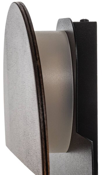 Kinkiet LED Luna S SIGMA, czarny, salon / jadalnia, metal, nowoczesny