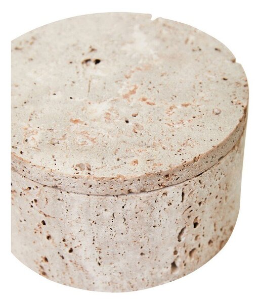 Kamienny pojemnik dekoracyjny w naturalnym kolorze ø 14x8 cm Tibor – Premier Housewares