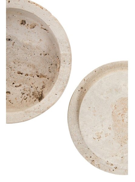 Kamienny pojemnik dekoracyjny w naturalnym kolorze ø 14x8 cm Tibor – Premier Housewares