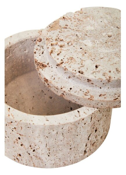 Kamienny pojemnik dekoracyjny w naturalnym kolorze ø 14x8 cm Tibor – Premier Housewares