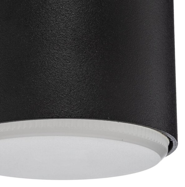 Lampa sufitowa Tubo S SIGMA, możliwość ściemniania, czarny, salon / jadalnia, metal