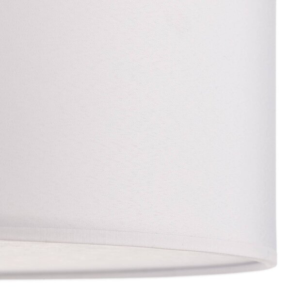 Lampa sufitowa Rondo TK Lighting, możliwość ściemniania, biały / opal, sypialnia, tkanina / materiał / jedwab, nowoczesny