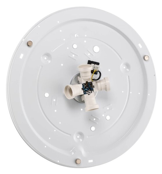 Lampa sufitowa Juta TK Lighting, możliwość ściemniania, brązowy / rdzawy, salon / jadalnia, tkanina / materiał / jedwab