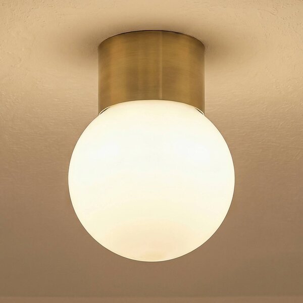 Lampa sufitowa Hotel Mood 1 SIGMA, możliwość ściemniania, biały / opal, przedpokój, szkło