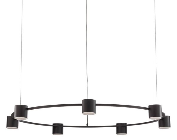 Lampa wisząca Kodo SIGMA, możliwość ściemniania, czarny, salon / jadalnia, metal, nowoczesny