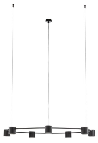 Lampa wisząca Kodo SIGMA, możliwość ściemniania, czarny, salon / jadalnia, metal, nowoczesny