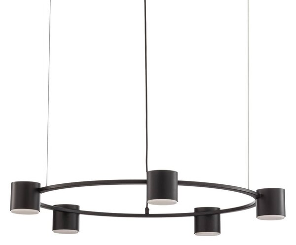 Lampa wisząca Kodo SIGMA, możliwość ściemniania, czarny, salon / jadalnia, metal, nowoczesny