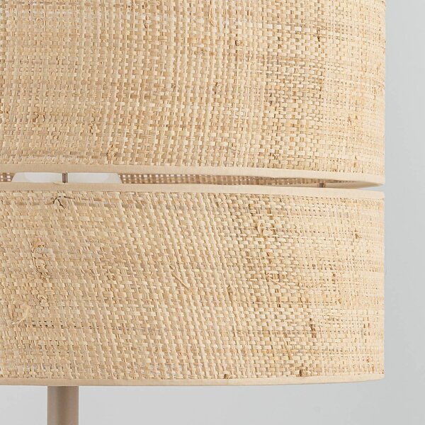 Lampa stojąca Calma TK Lighting, kremowy / amber, salon / jadalnia