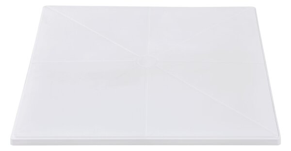 Stolik ogrodowy Solo PP stół zewnętrzny 60x60cm - biały
