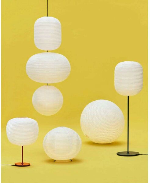 HAY Klosz lampy Paper Shade Ellipse, 70 cm – bez zestawu przewodów Ellipse, biały / opal, salon / jadalnia, papier / lunolit / lunopal, skandynawski
