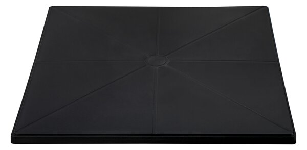 Stolik ogrodowy Solo PP stół zewnętrzny 60x60cm - czarny